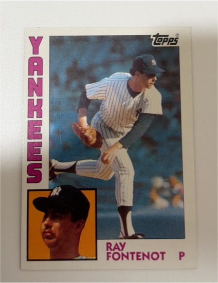 1984 Topps #19 Ray Fontenot — front
