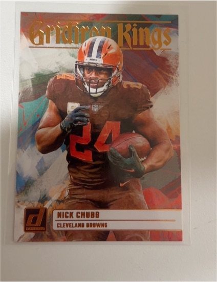 2023 Donruss Gridiron Kings #GK-5 Nick Chubb — front