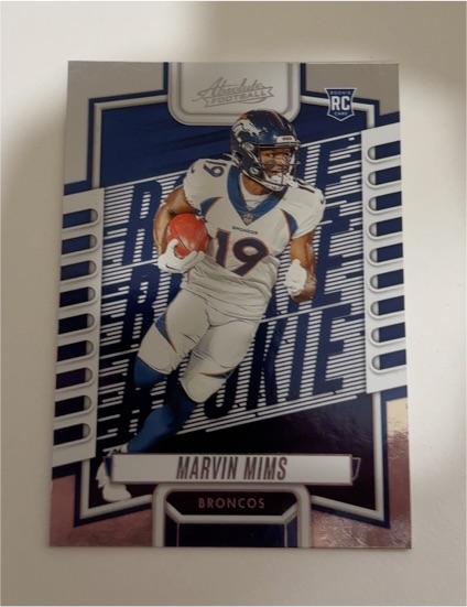 2023 Panini Absolute Football #122 Marvin Mims — front