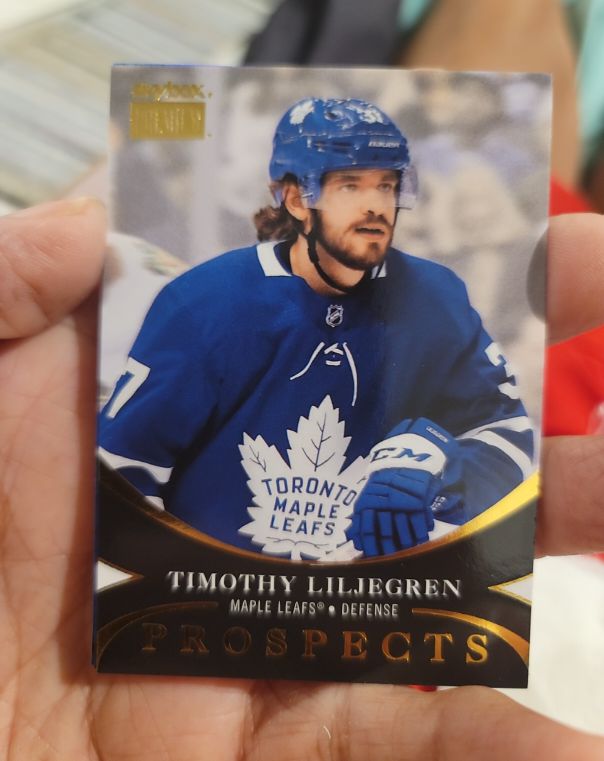 2020-21 Skybox Metal Universe Premium Prospects #PP-5 Timothy Liljegren — front