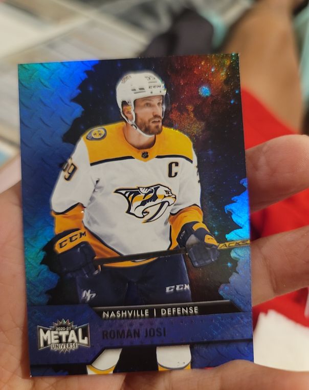 2020-21 Skybox Metal Universe #59 Roman Josi — front