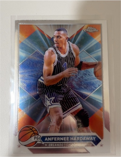 2023-24 Topps Chrome #44 Anfernee Hardaway — front