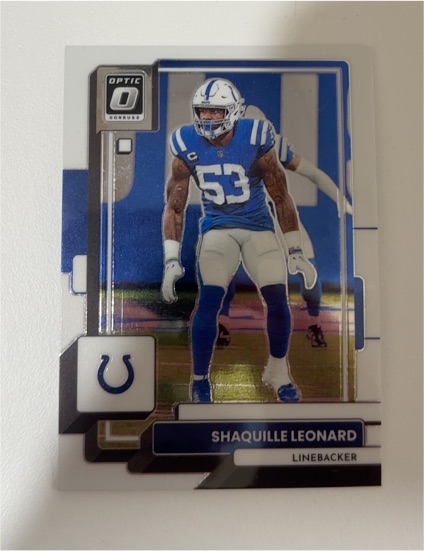 2022 Donruss Optic #85 Shaquille Leonard — front