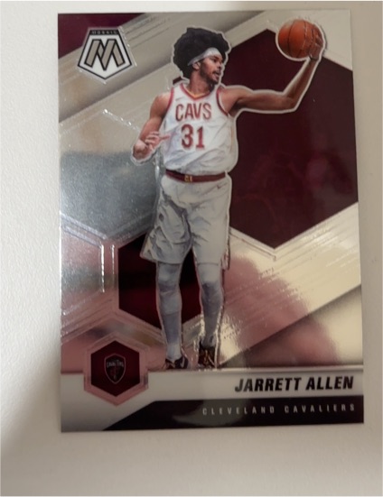 2020-21 Panini Mosaic #197 Jarrett Allen — front