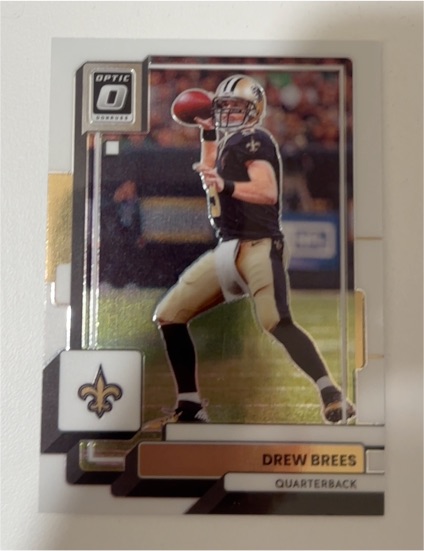 2022 Donruss Optic #251 Drew Brees — front