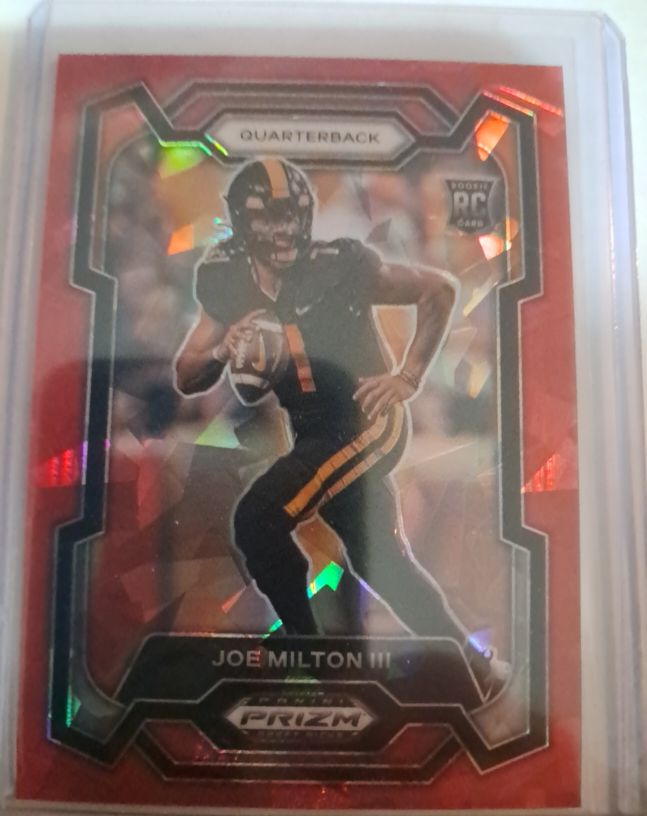 2024 Panini Prizm Draft Picks #157 Joe Milton III — front