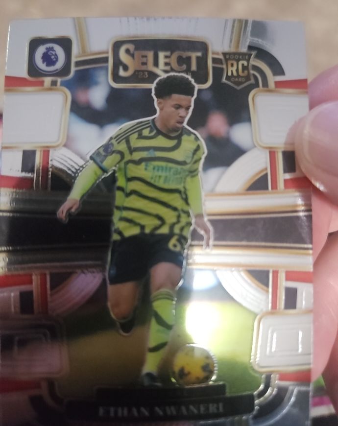 2023-24 Panini Select Premier League #9 Ethan Nwaneri — front