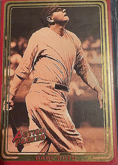 1993 Action Packed #94 Babe Ruth — front