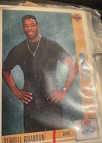 1991-92 Upper Deck #6 Terrell Brandon — front