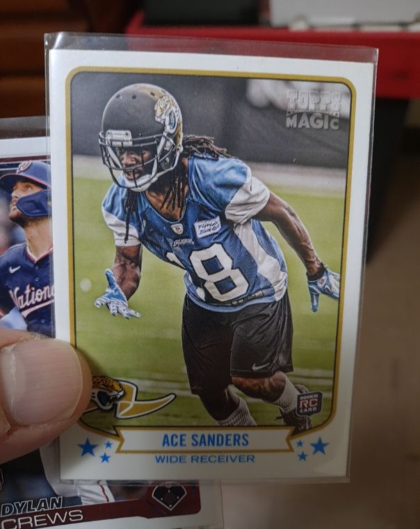 2013 Topps Magic #22 Ace Sanders — front
