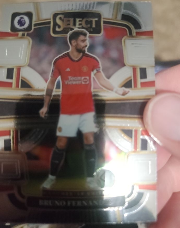 2023-24 Panini Select Premier League #66 Bruno Fernandes — front