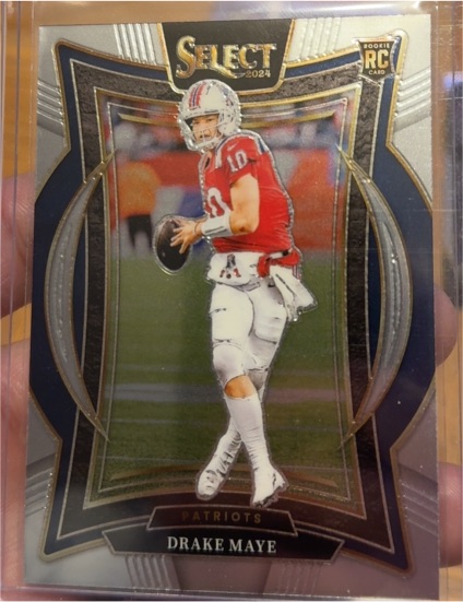 2024 Panini Select #27 Drake Maye — front