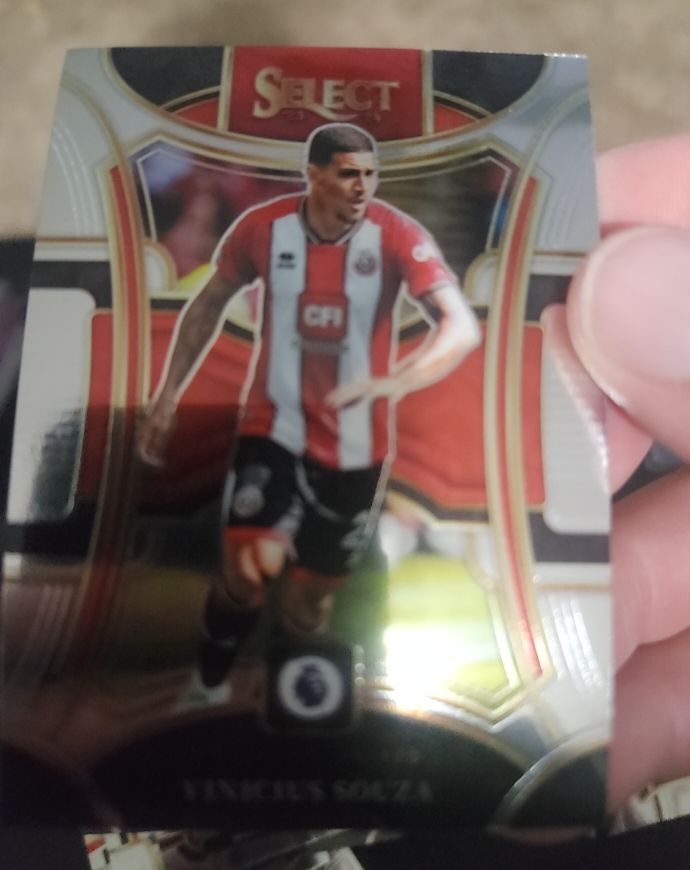 2023-24 Panini Select Premier League #183 Vinicius Souza Silver — front