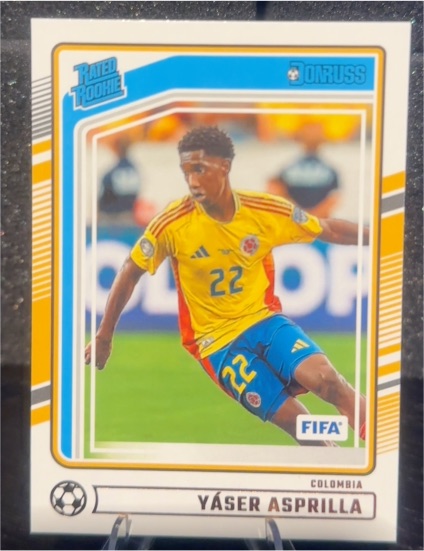 2024-25 Donruss #177 Yáser Asprilla — front
