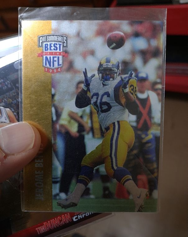 1994 Playoff Pat Summerall's Best of the NFL #289 Jerome Bettis — front