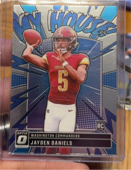 2024 Donruss Optic #9 Jayden Daniels My House — front