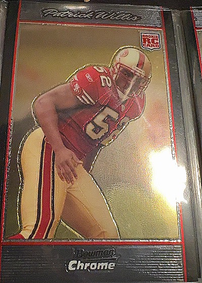 2007 Bowman Chrome #BC93 Patrick Willis — front