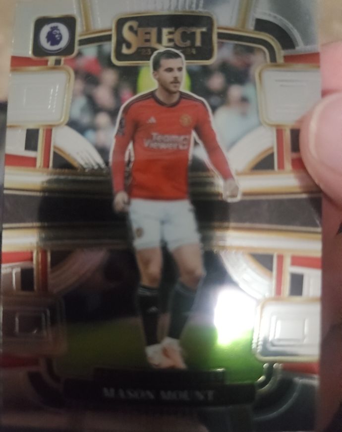 2023-24 Panini Select Premier League #67 Mason Mount Manchester United — front