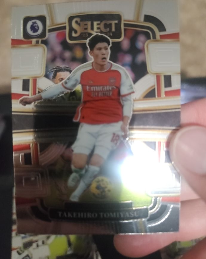 2023-24 Panini Select Premier League #8 Takehiro Tomiyasu — front