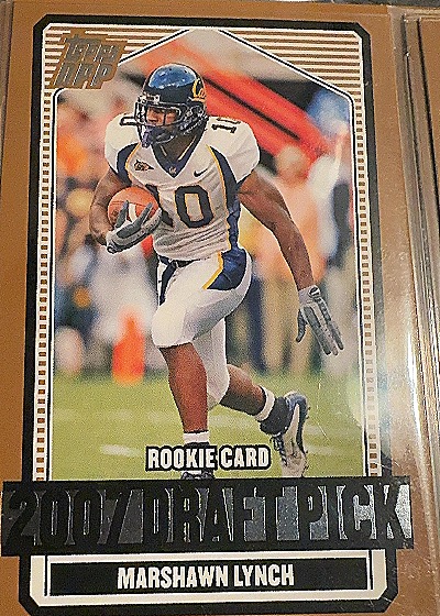 2007 Topps Draft Picks and Prospects #133 Marshawn Lynch — front