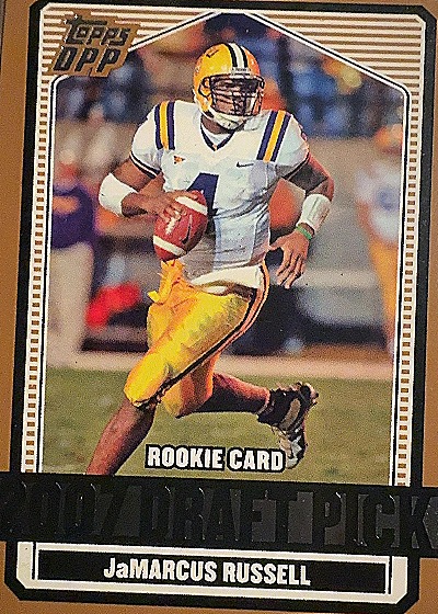 2007 Topps Draft Picks and Prospects #142 JaMarcus Russell — front