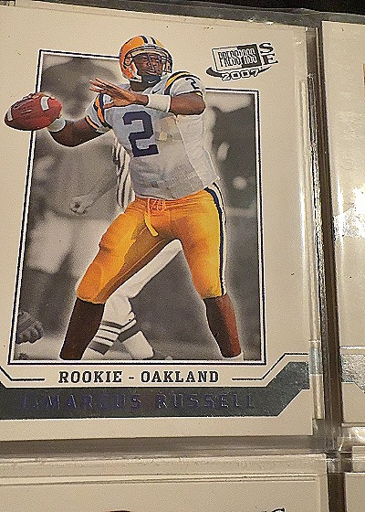 2007 Press Pass SE Rookie JaMarcus Russell — front