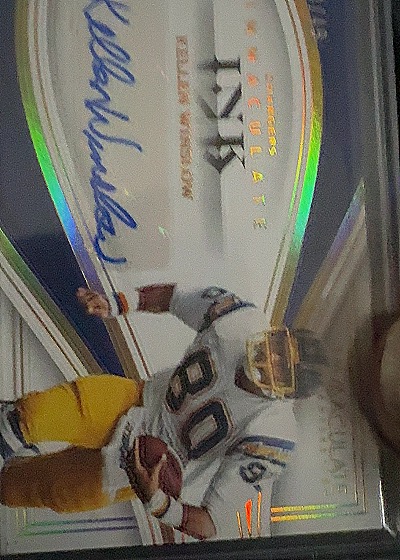 2023 Panini Immaculate Collection Immaculate Ink #II-KW Kellen Winslow — front