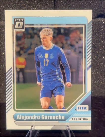 2024-25 Donruss Optic #77 Alejandro Garnacho — front
