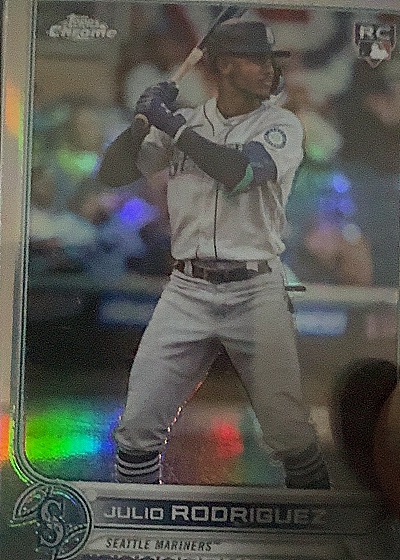 2022 Topps Chrome Update #US250 Julio Rodriguez — front