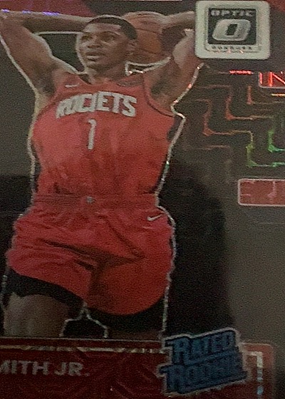 2022-23 Donruss Optic #206 Jabari Smith Jr — front