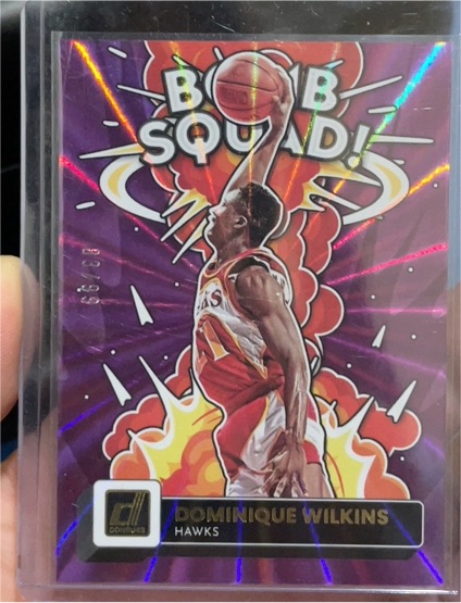 2022-23 Donruss #19 Dominique Wilkins Bomb Squad — front