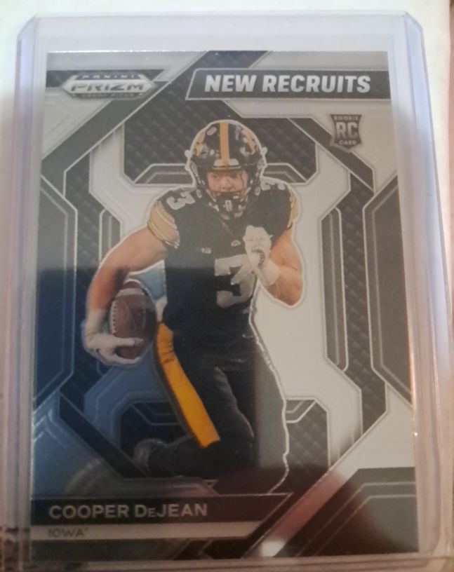 2024 Panini Prizm Draft Picks New Recruits #NR-CDN Cooper DeJean — front