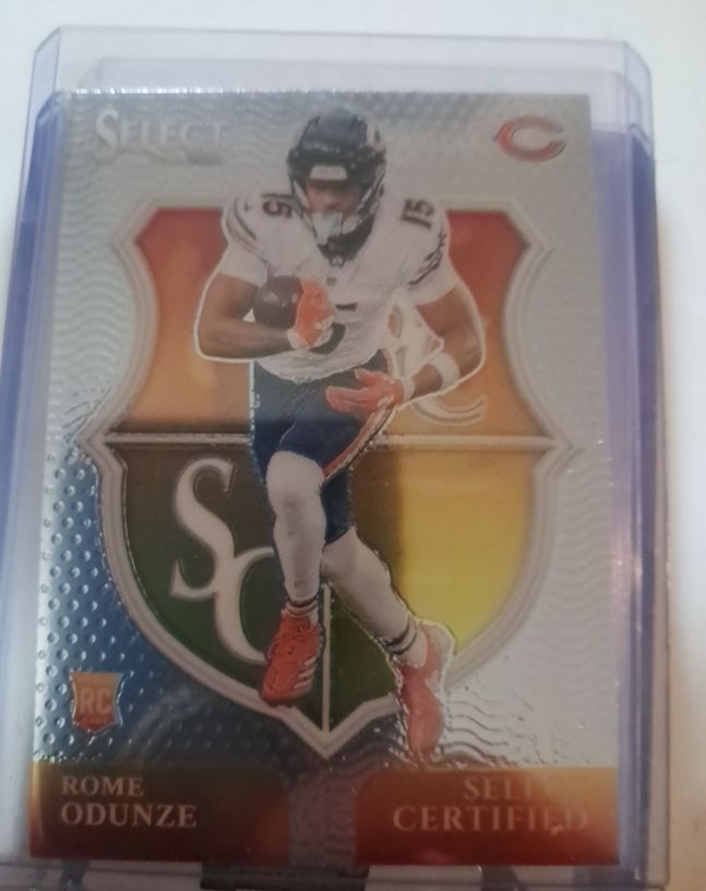 2024 Panini Select #10 Rome Odunze — front