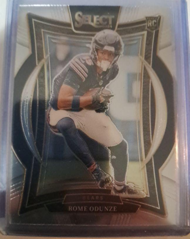 2024 Panini Select #3 Rome Odunze — front
