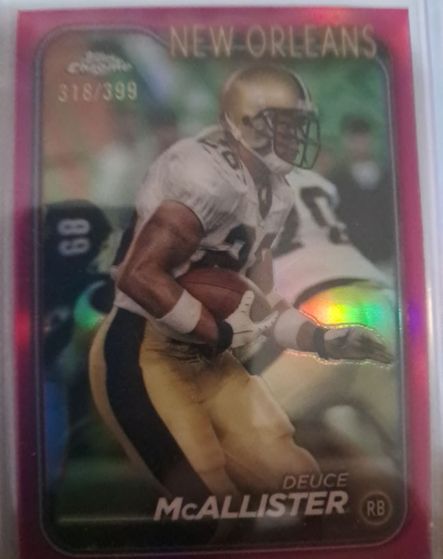 2024 Topps Chrome #136 Deuce McAllister — front