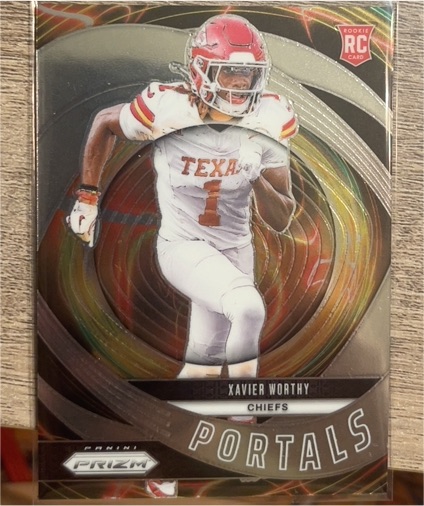 2024 Panini Prizm Portals #10 Xavier Worthy — front