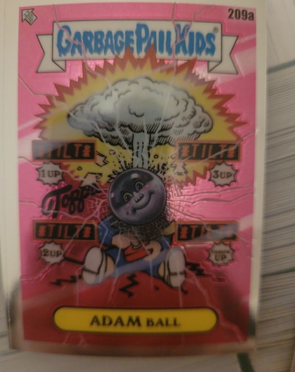 2022 Topps Chrome Garbage Pail Kids Series 5 #209a Adam Ball — front