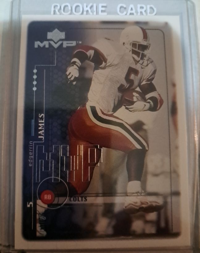 1999 Upper Deck MVP #206 Edgerrin James — front