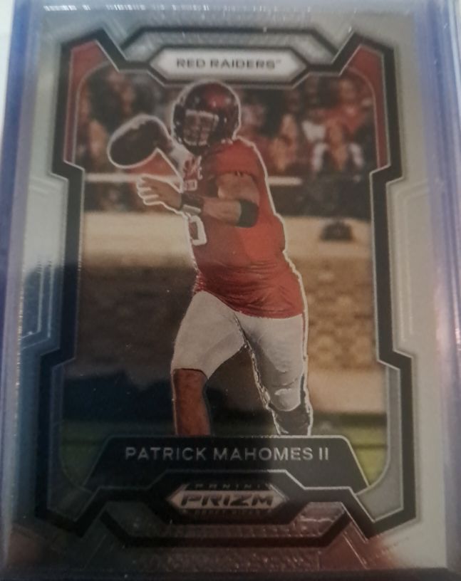 2024 Panini Prizm Draft Picks #61 Patrick Mahomes II — front