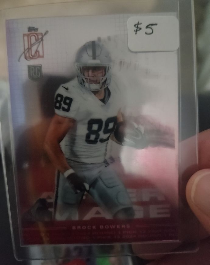 2024 Topps Signature Class After Image #AI-16 Brock Bowers — front