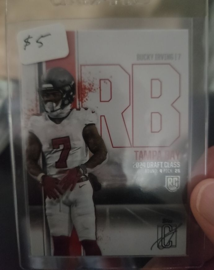 2024 Topps Signature Class #184 Bucky Irving — front