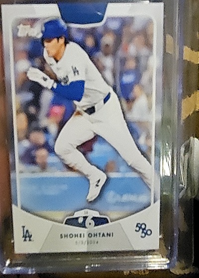 2024 Topps 50/50 #13 Shohei Ohtani — front