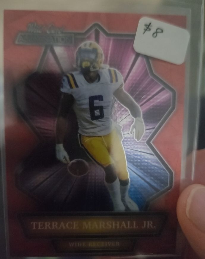 2021 Wild Card Alumination #13 Terrace Marshall Jr. — front