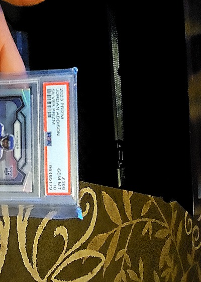 2023 Panini Mosaic NFL Debut Silver Prizm #ND-10 David Johnson — front