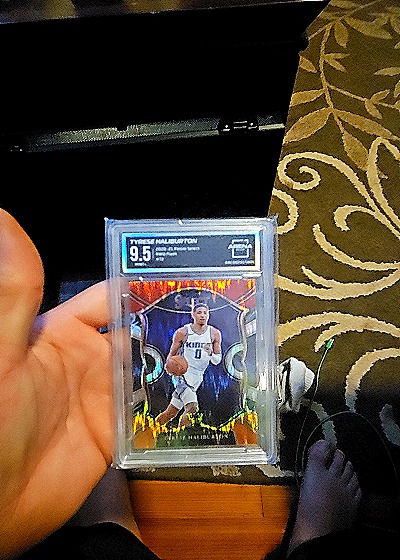 2020-21 Panini Donruss Optic #168 Tyrese Haliburton — front