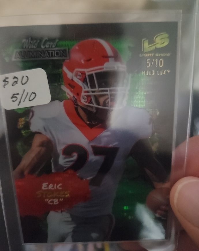 2021 Wild Card Alumination Light Show #LS-27 Eric Stokes — front