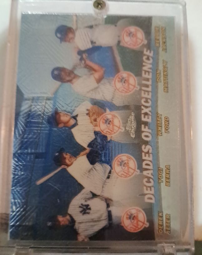2000 Topps Decades of Excellence #TC1 Derek Jeter — front