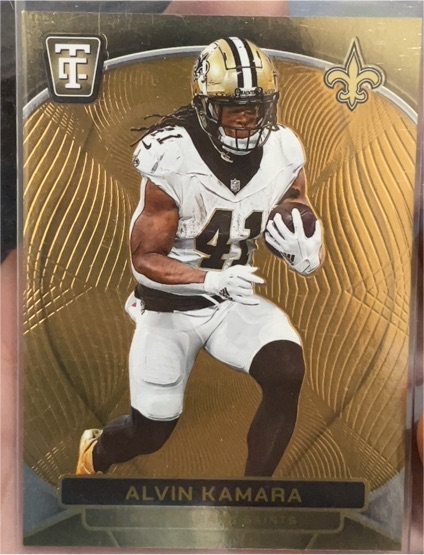 2024 Panini Totally Certified #64 Alvin Kamara Mirror — front