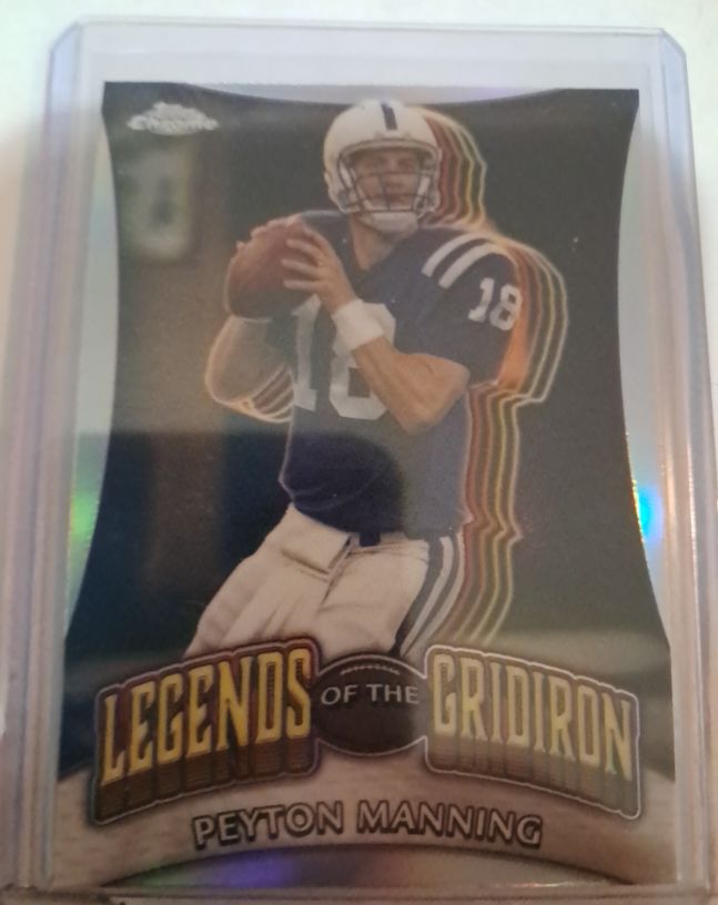 2024 Topps Chrome Legends of the Gridiron #LOG-2 Peyton Manning — front
