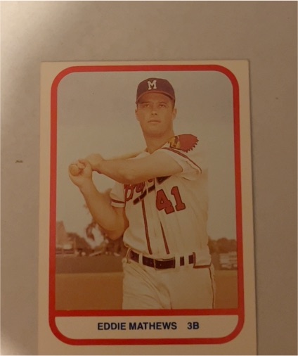 1974 Topps #41 Eddie Mathews — front